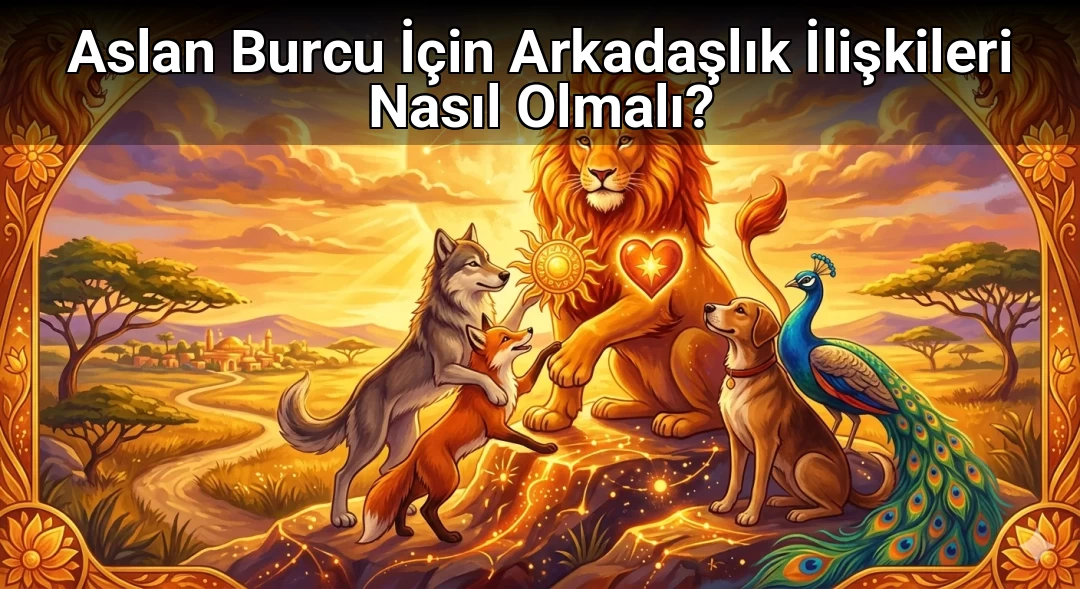 Aslan Burcu İçin Arkadaşlık İlişkileri Nasıl Olmalı?